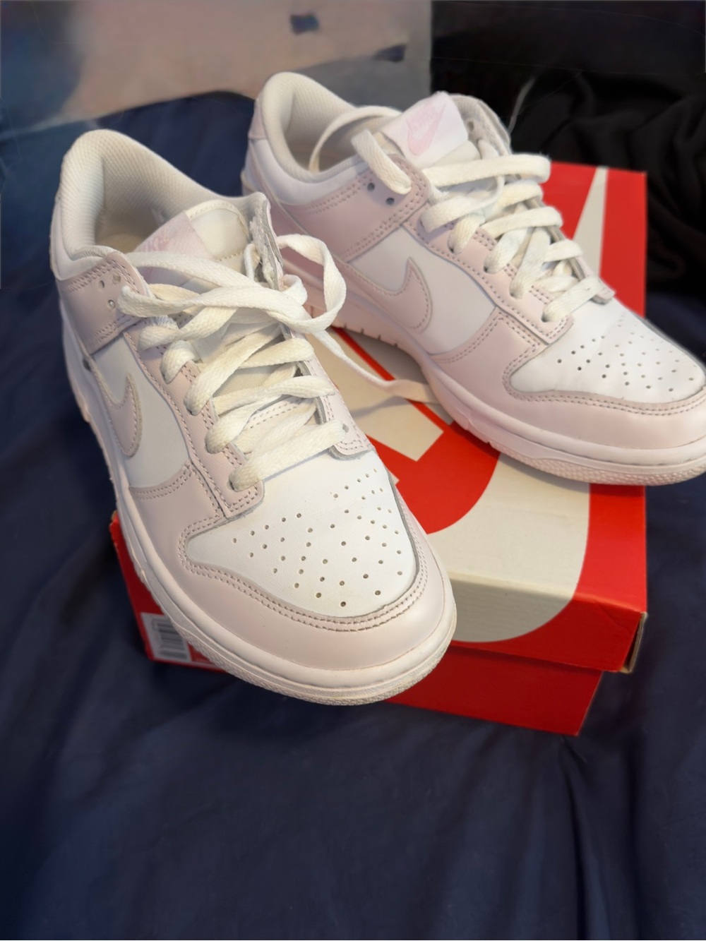 Nike Dunk Low white/light violet - Picture 5 of 5